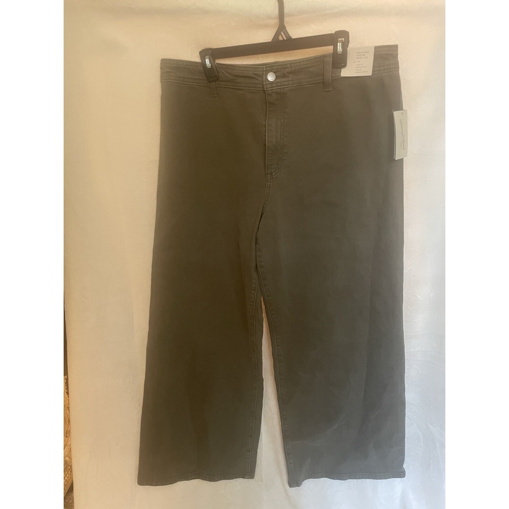 Universal Thread sailor wide leg Olive Green High-Rise size 16. NWT - Picture 2 of 3